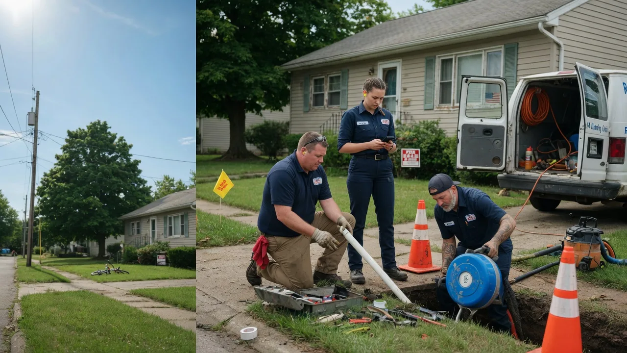 Sewer Line Repair in Lewistown, IL near me